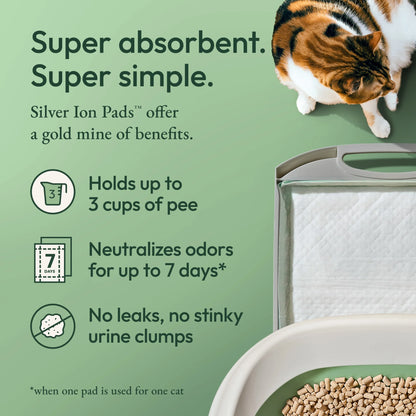 Purina  Breeze Bright Lemongrass Scented Ion Cat Litter Pads Refill Pack